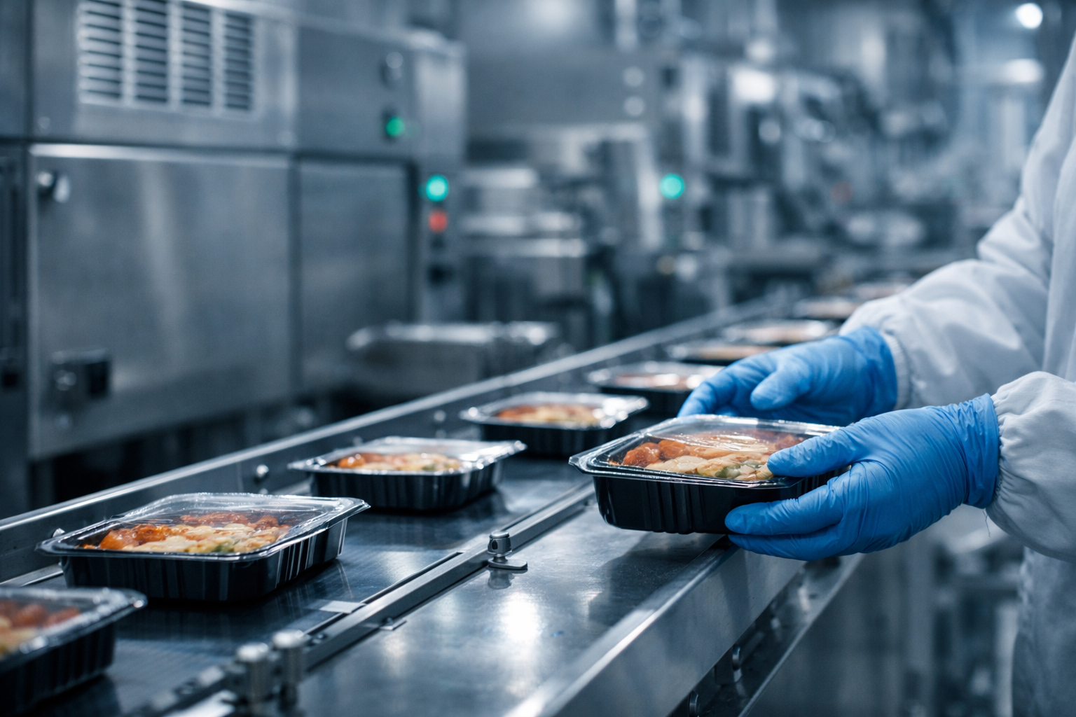 Food inflation eases, but factory costs keep biting