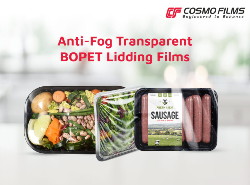 Cosmo Films adds anti-fog peelable lidding film
