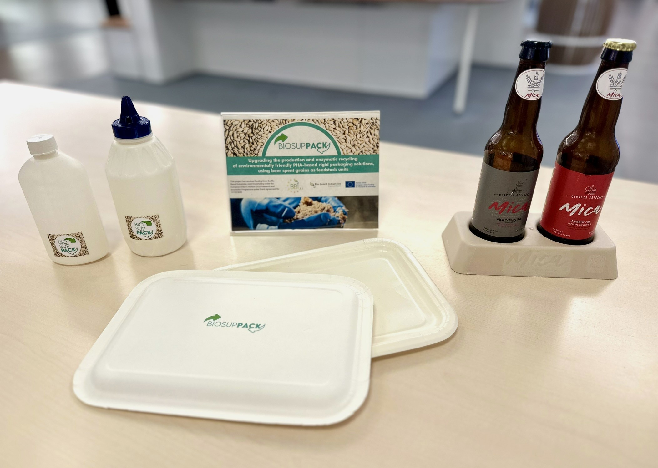 BioSupPack advances brewery waste packaging route