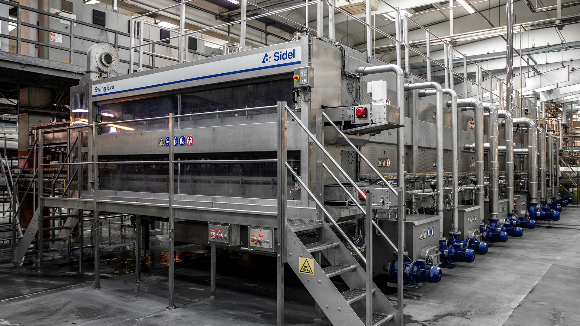 Sidel launches Swing Evo tunnel pasteuriser