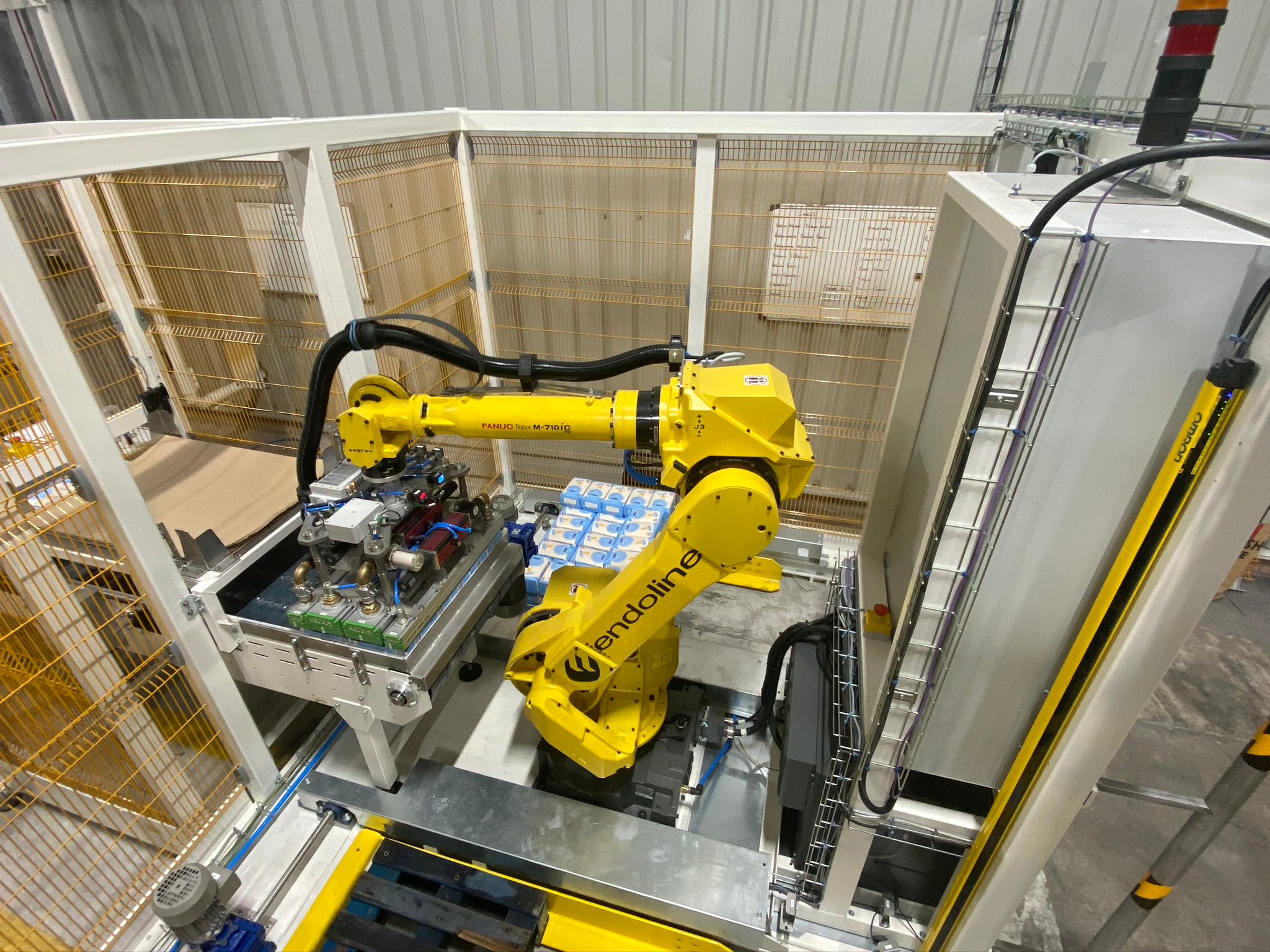 Endoline upgrade increases flour mill palletising flexibility