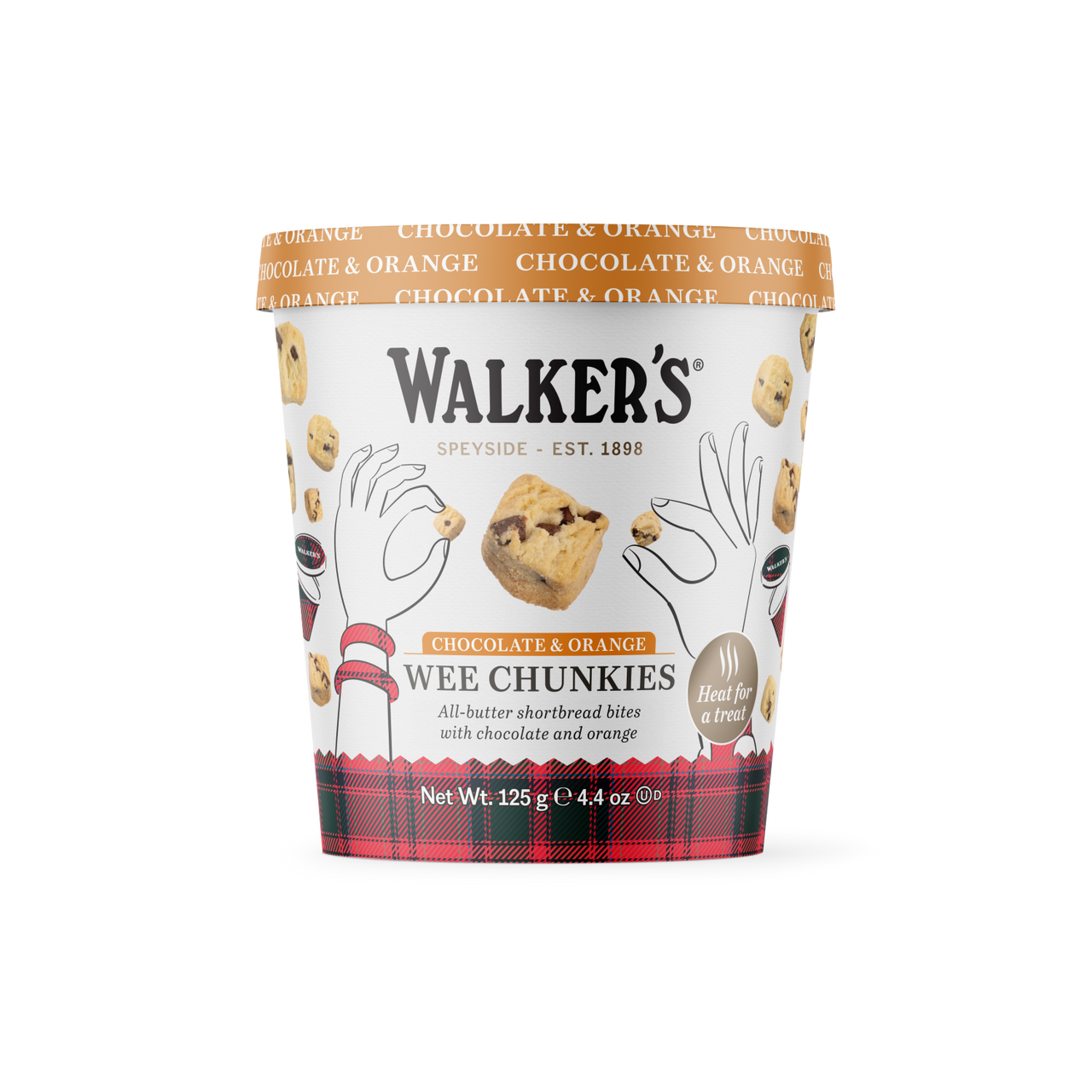 Walker’s Shortbread adds heatable Wee Chunkies format