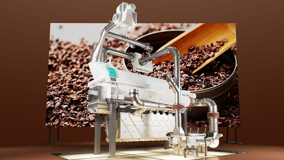 Bühler launches lower-energy Lucent cocoa roaster Bühler launches lower-energy Lucent cocoa roaster