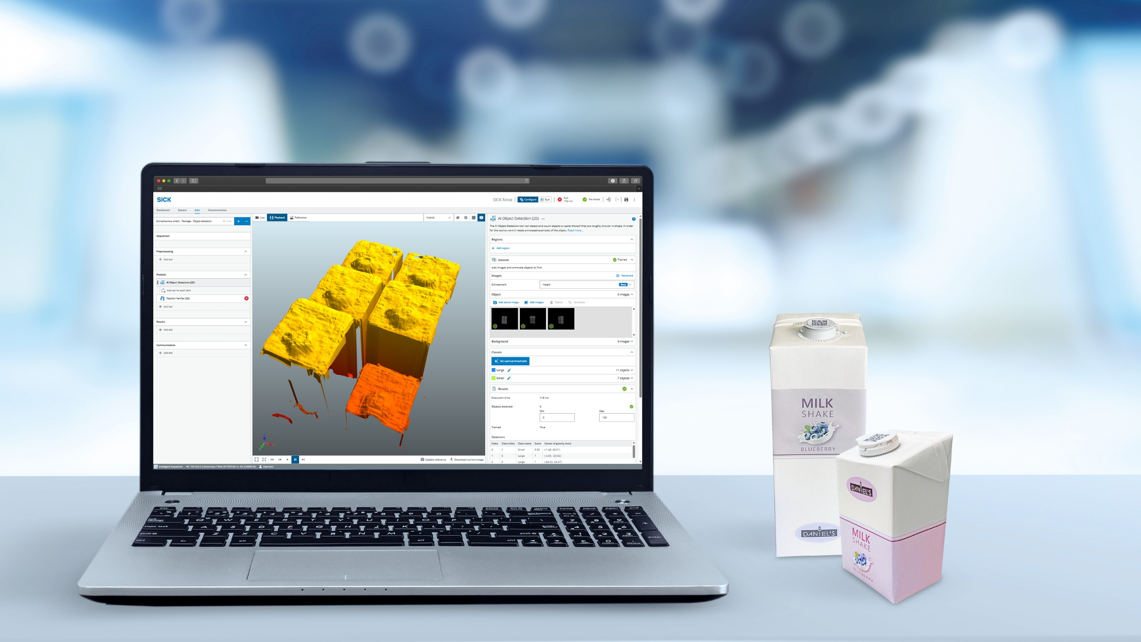SICK brings height-aware AI to packaging inspection SICK brings height-aware AI to packaging inspection