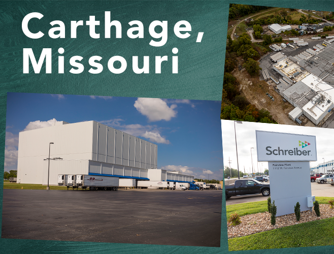 Schreiber adds 7m Missouri cheese plant Schreiber adds 7m Missouri cheese plant
