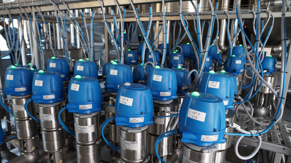GEA brings water hydraulic actuation into VARIVENT valves